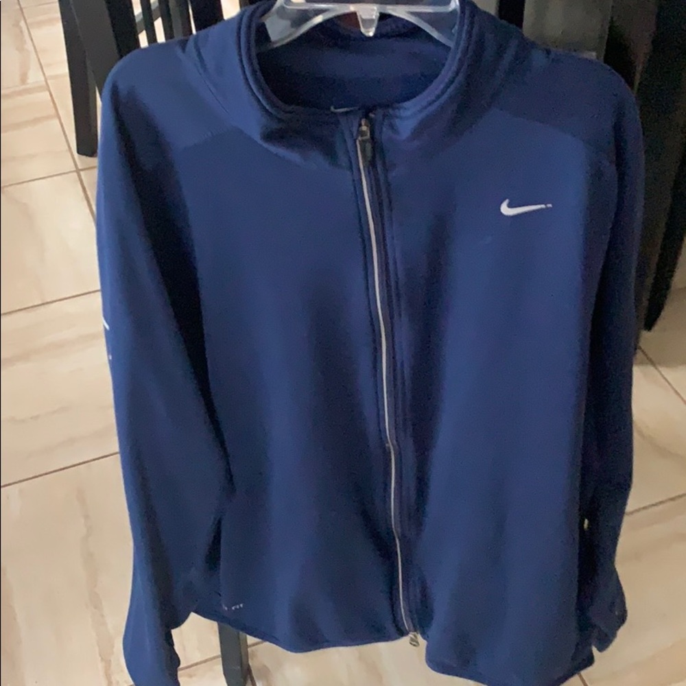 XL Navy Blue Dri-Fit Nike Jacket.
